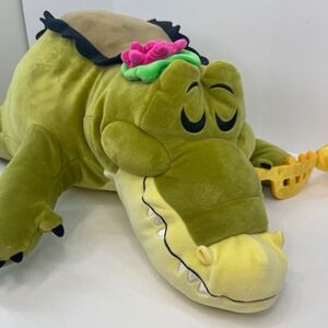 Disney Tiana Bayou Adventure Plush Alligator Huge 24" Stuffed Animal Toy
